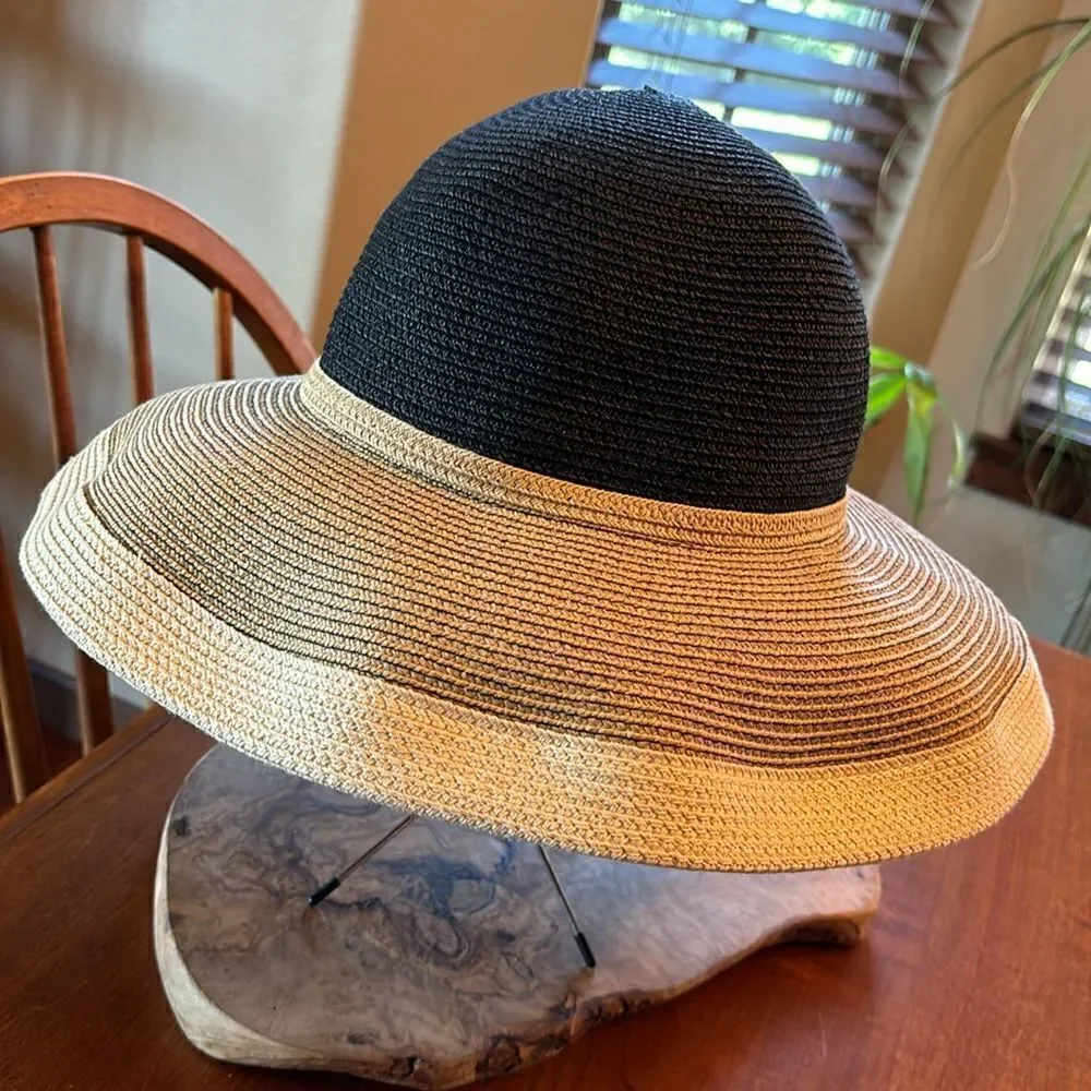 Columbia Black & Tan Sun Hat - O/S